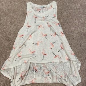 flamingo tank top